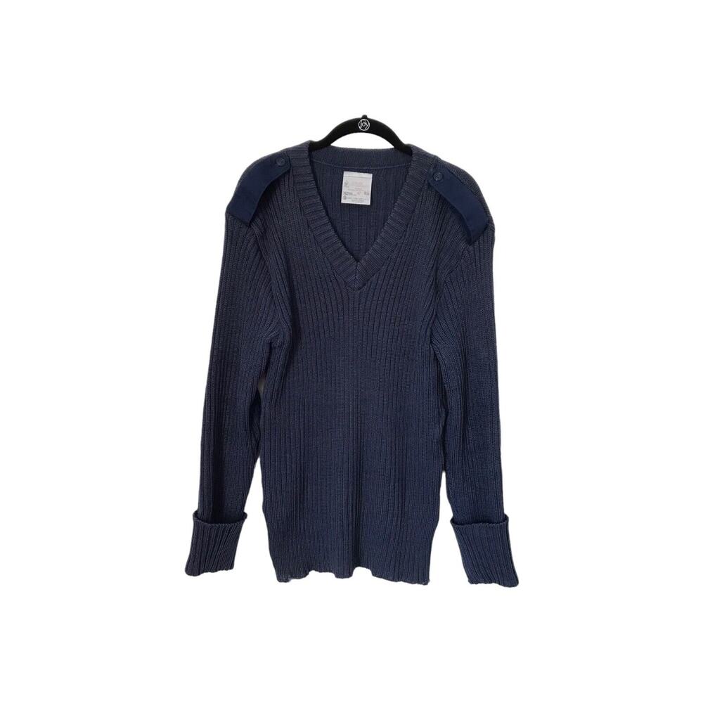 Vintage Brigade Quartermasters Men's Size 42 The Woolly Pully Sweater Pure Wool